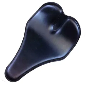 12x15" Lnose Groove Black Chopper Harley Sportster Dyna Seat Mother Road Customs
