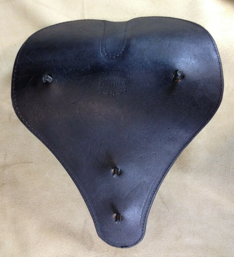12x15" Long nose Grove 201 Brown Distressed Chopper Harley Sportster Dyna Seat