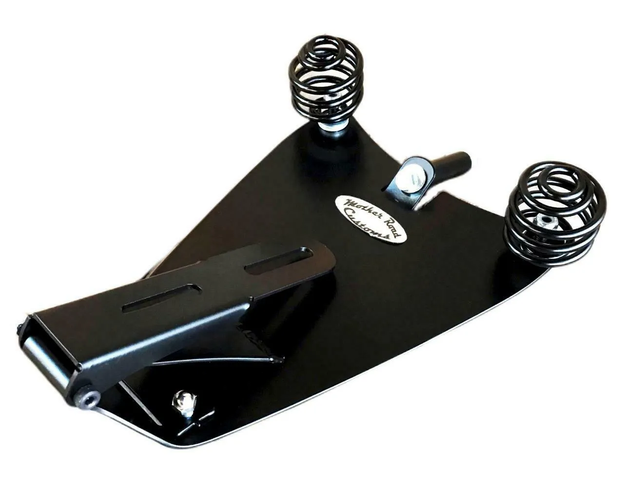 1982-2003 Sportster Harley Seat Ant Brn Snake Leather Conversion Kit & P-pad bcs