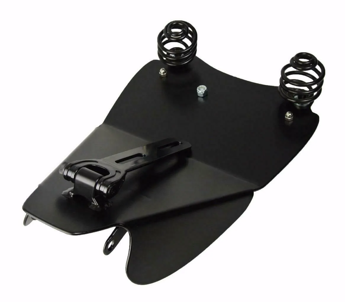 2006-2017 Harley Dyna Spring Seat Mounting Installation Kit  Black Leather bcs