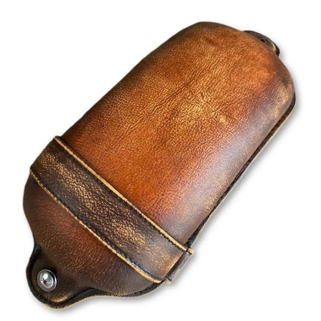 2010-2022 Sportster Harley Kit Spring Seat Brown On Brown Dist Leather P-Pad bs