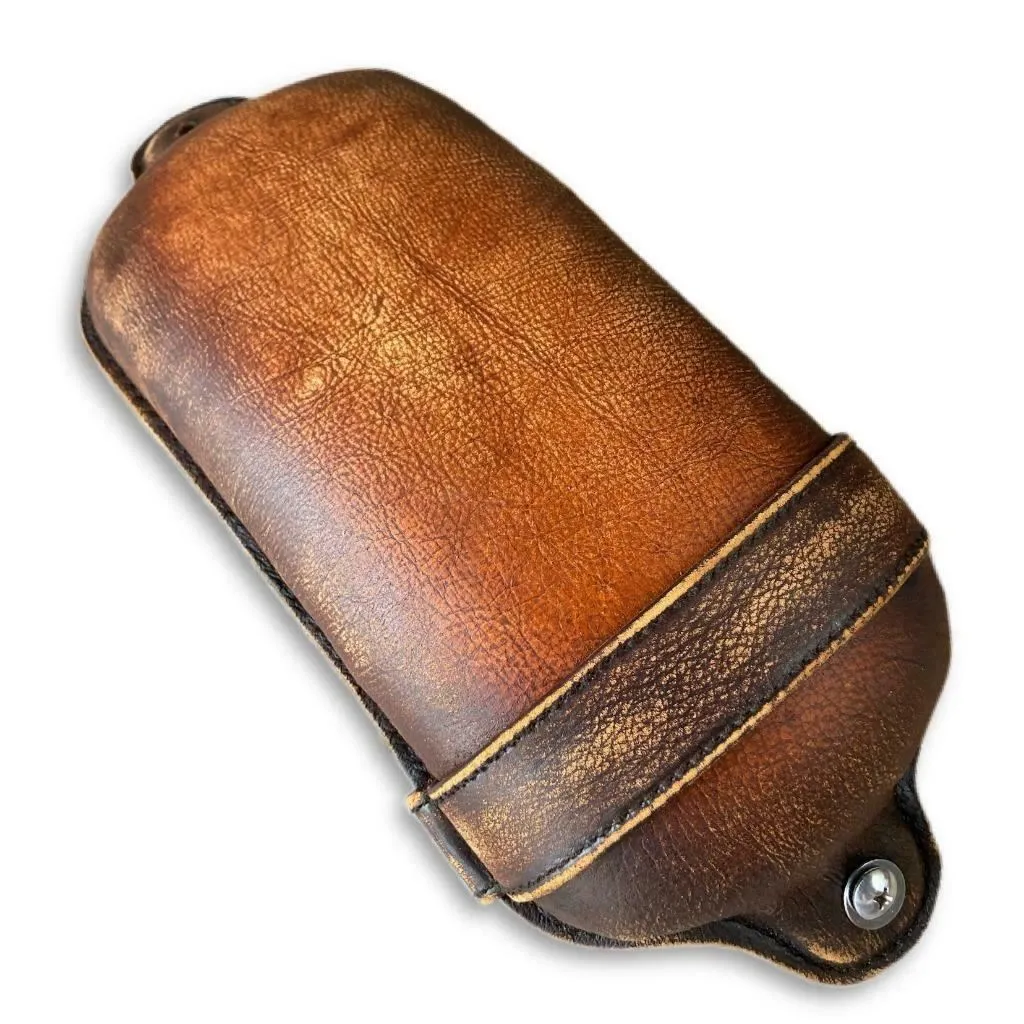2010-2022 Sportster Harley Kit Spring Seat Brown On Brown Dist Leather P-Pad bs