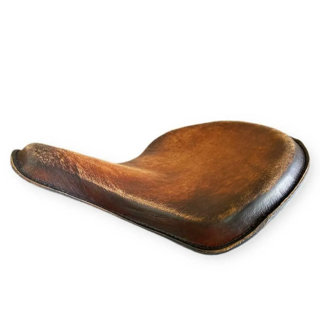 2010-2022 Sportster Harley Kit Spring Tractor Seat Brown Brown Dist P-Pad Tank Bib