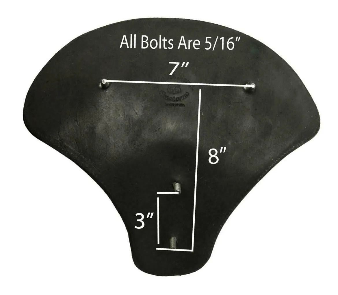 2010-2022 Sportster Harley Kit Spring Tractor Seat Brown Brown Dist P-Pad Tank Bib