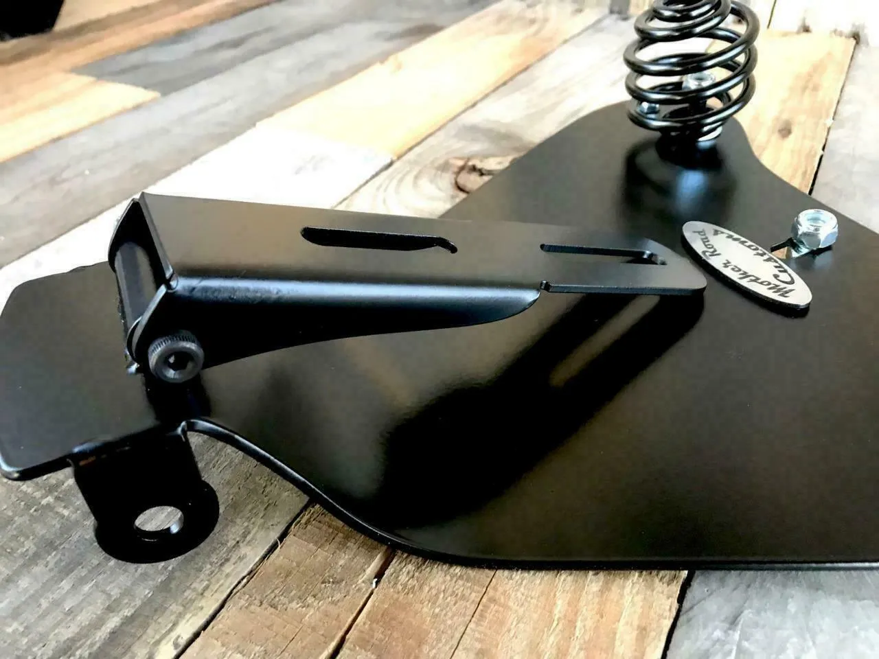 2010-2022 Sportster Harley Seat pad Kit Ant Brn Gator All Models Leather USA bc