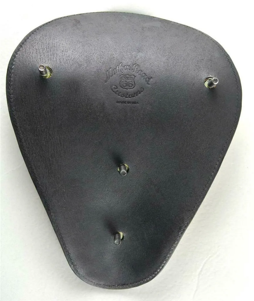 2010-2022 Sportster Spring Solo Seat Mounting Kit USA 10x13" Brown Pleather bcs