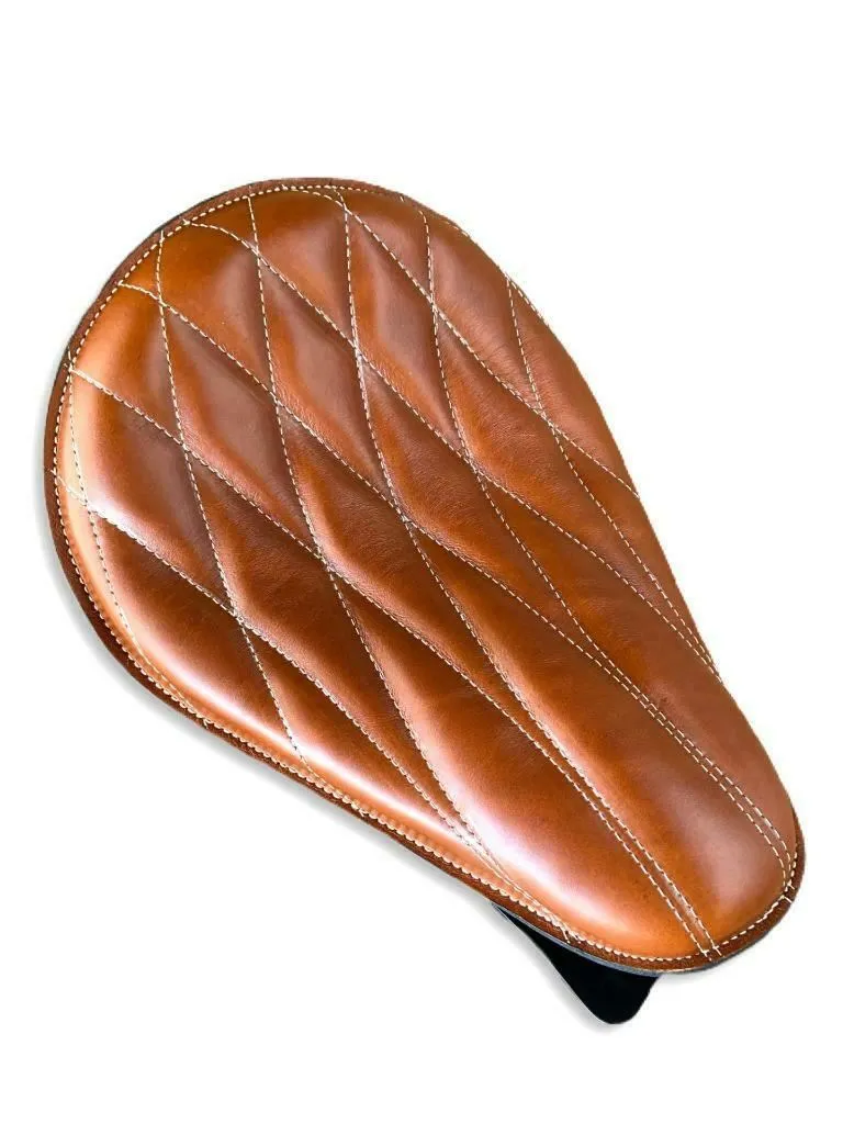 2015-2024 Indian Scout, Bobber 11x14 Desert Tan Leather Seat Rigid Mounting Kit
