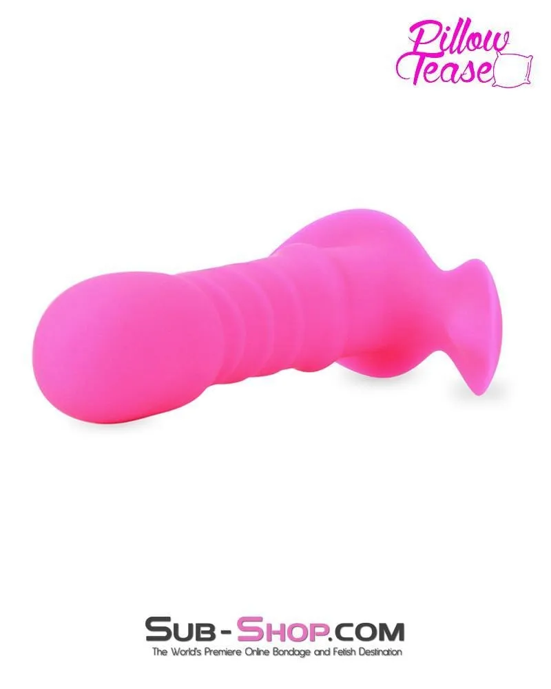 7030E-SIS      Remote Control Rechargeable Silicone Sissy Pink P-Spot Penis Plug