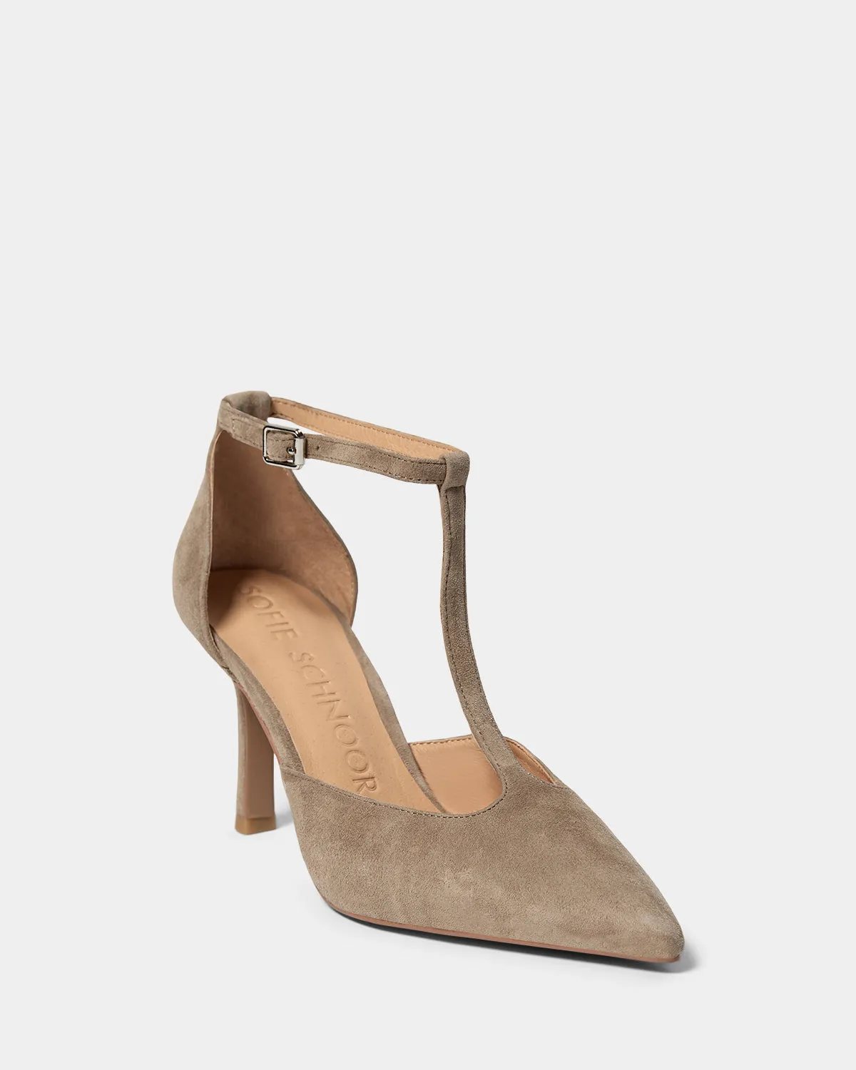 AGNESSW STILETTO - Dark sand