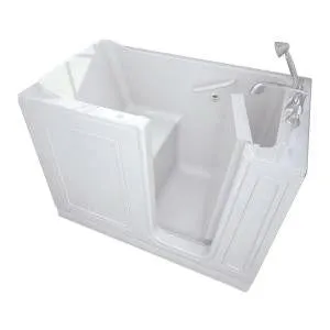 American Standard 50.5" x 30" Walk In Whirlpool Tub with Quick Drain
