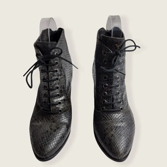 Andre Assous Lace Up Ankle Booties