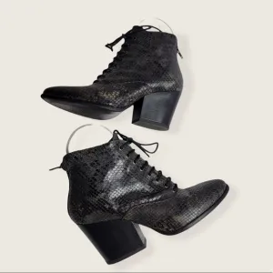 Andre Assous Lace Up Ankle Booties