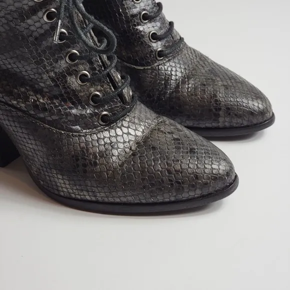 Andre Assous Lace Up Ankle Booties