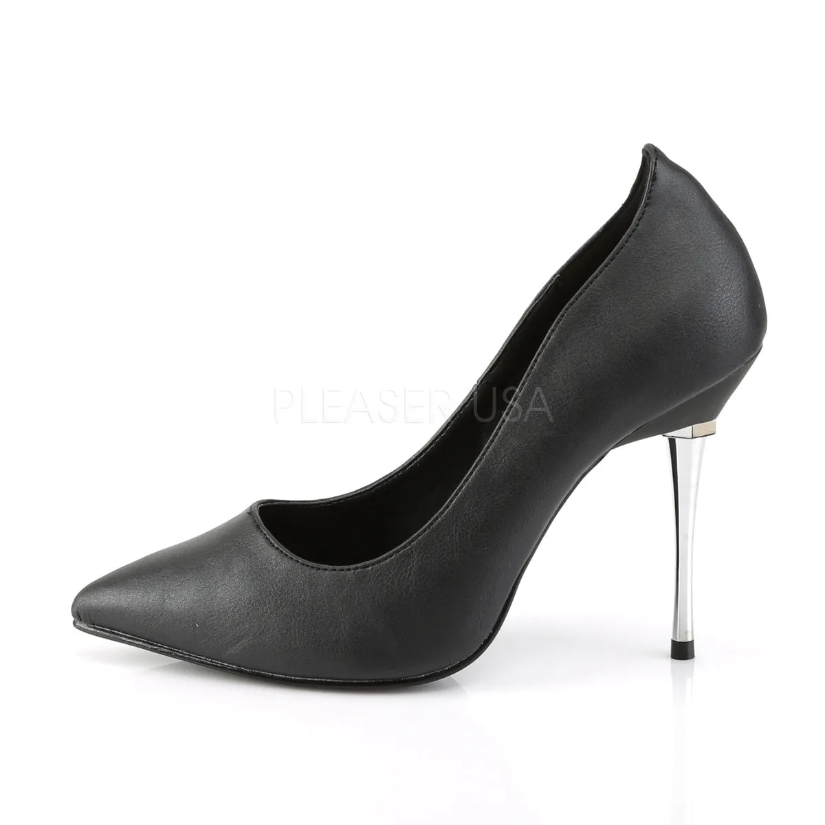 APPEAL-20  Black Faux Leather