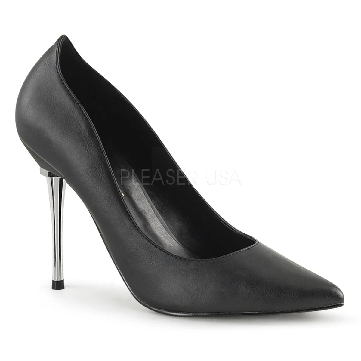 APPEAL-20  Black Faux Leather