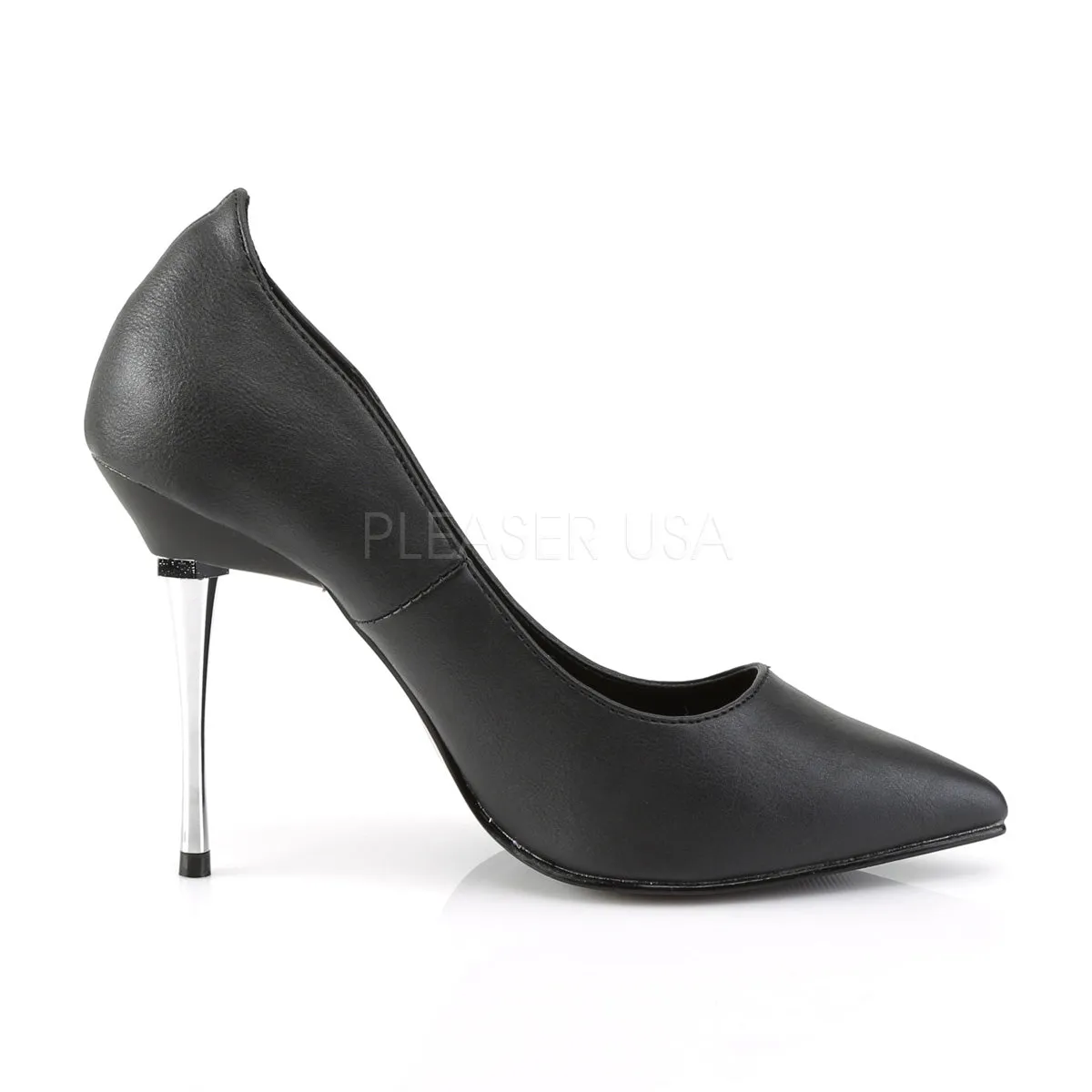 APPEAL-20  Black Faux Leather