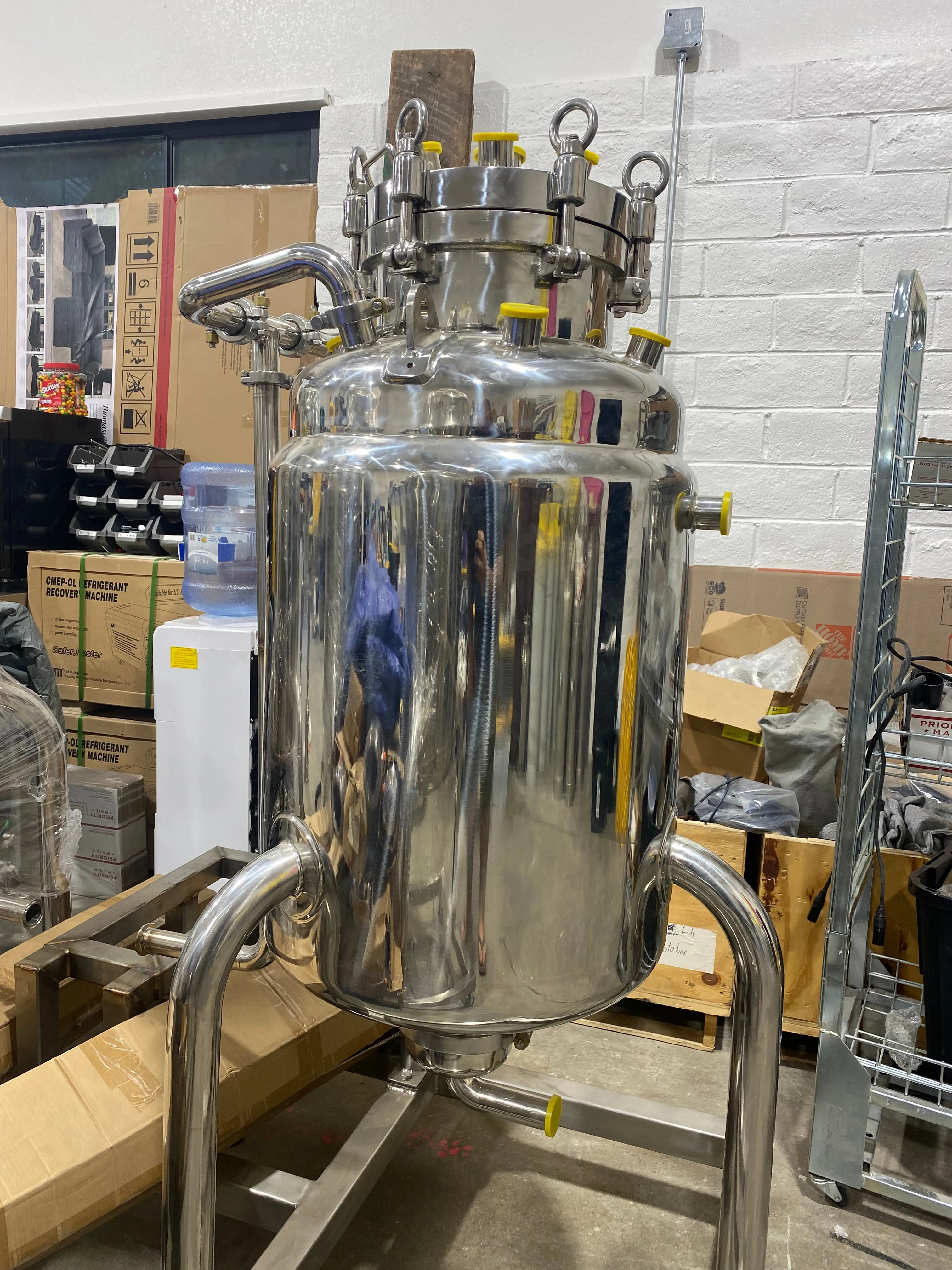 ASME  Jacketed Reactor- decarb, crystallization, Decarboxylation vessels