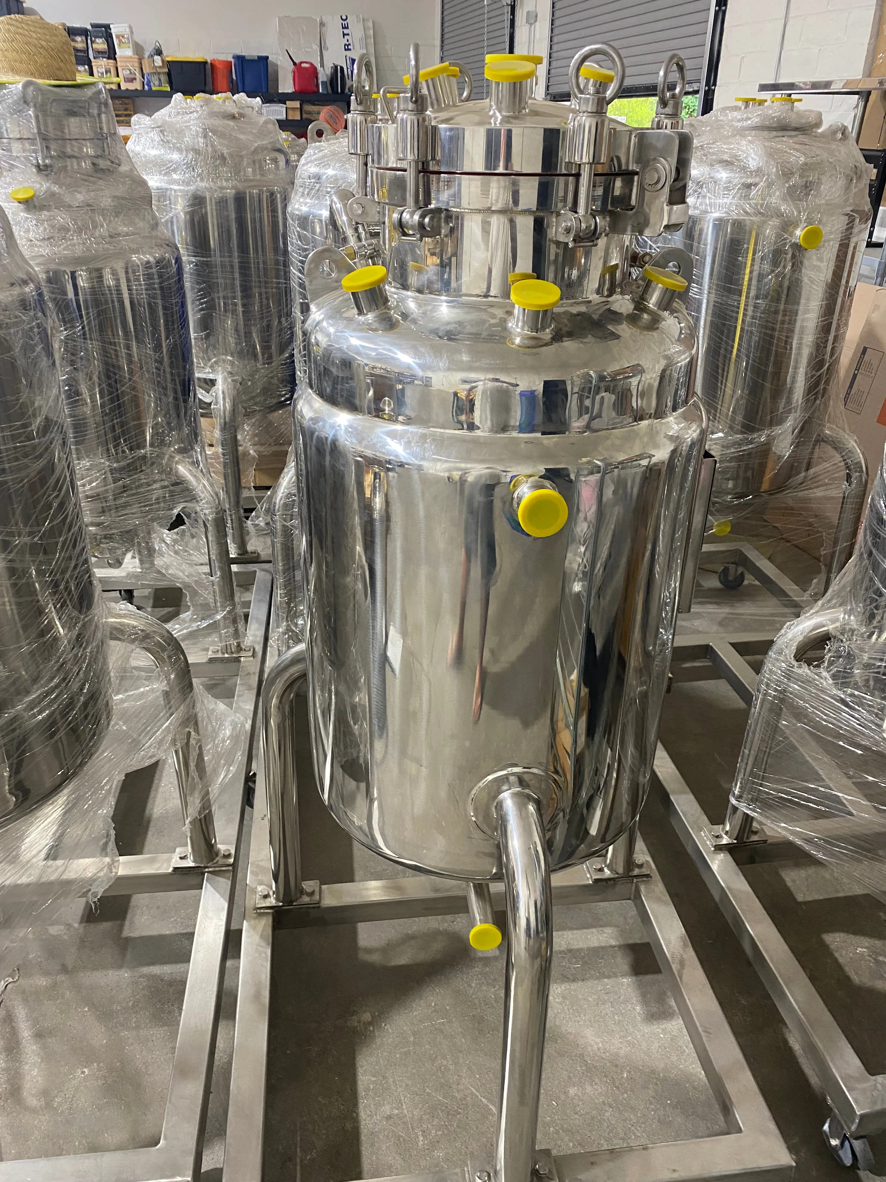 ASME  Jacketed Reactor- decarb, crystallization, Decarboxylation vessels