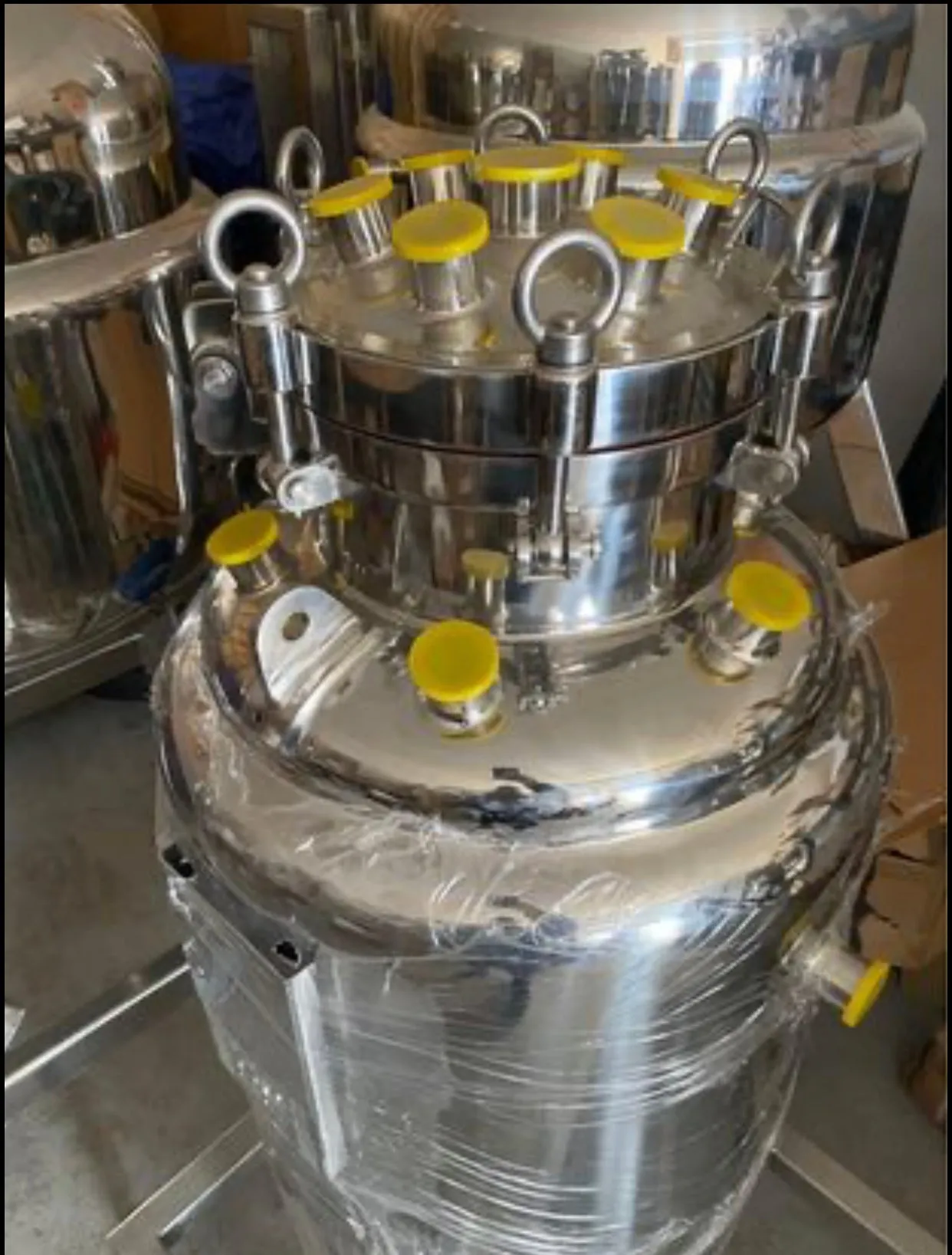 ASME  Jacketed Reactor- decarb, crystallization, Decarboxylation vessels