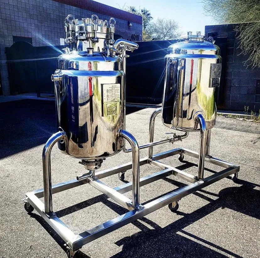 ASME  Jacketed Reactor- decarb, crystallization, Decarboxylation vessels