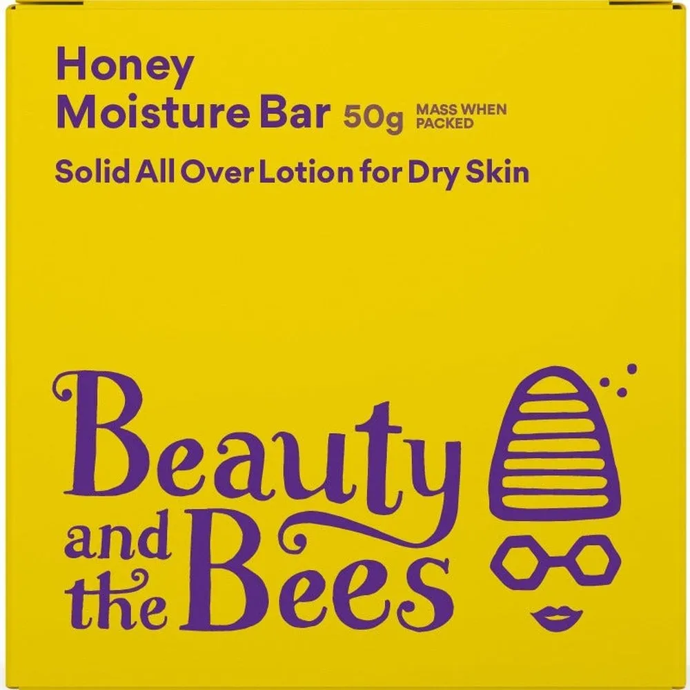 Beauty & the Bees Honey Solid Moisturiser Bar