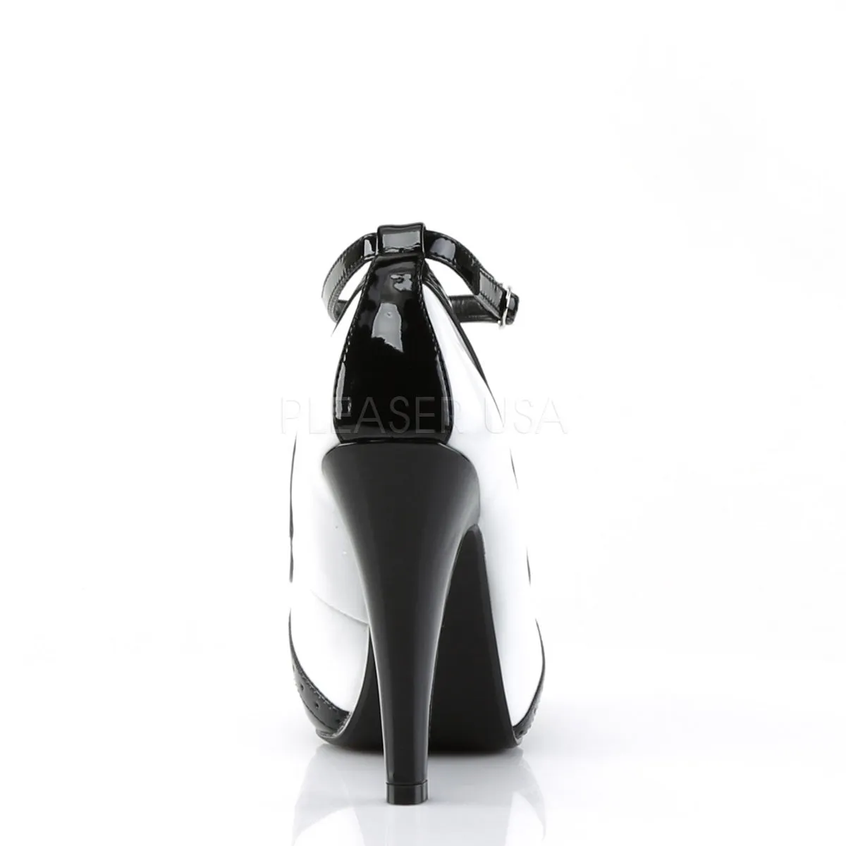 BETTIE-22  Black-White Patent