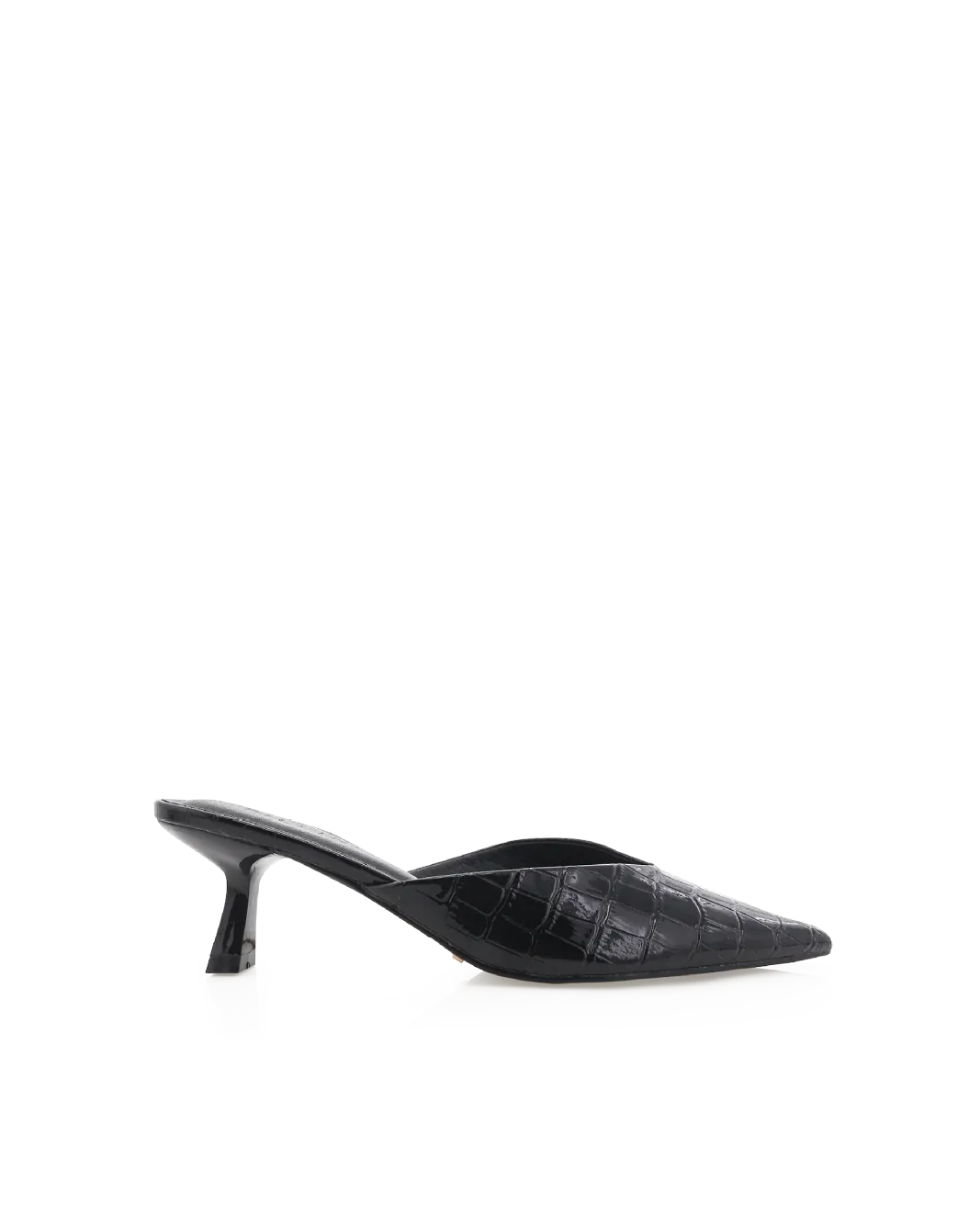 'BILLINI' ADELE PATENT CROC - BLACK