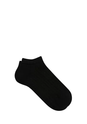 Black Ankle Socks