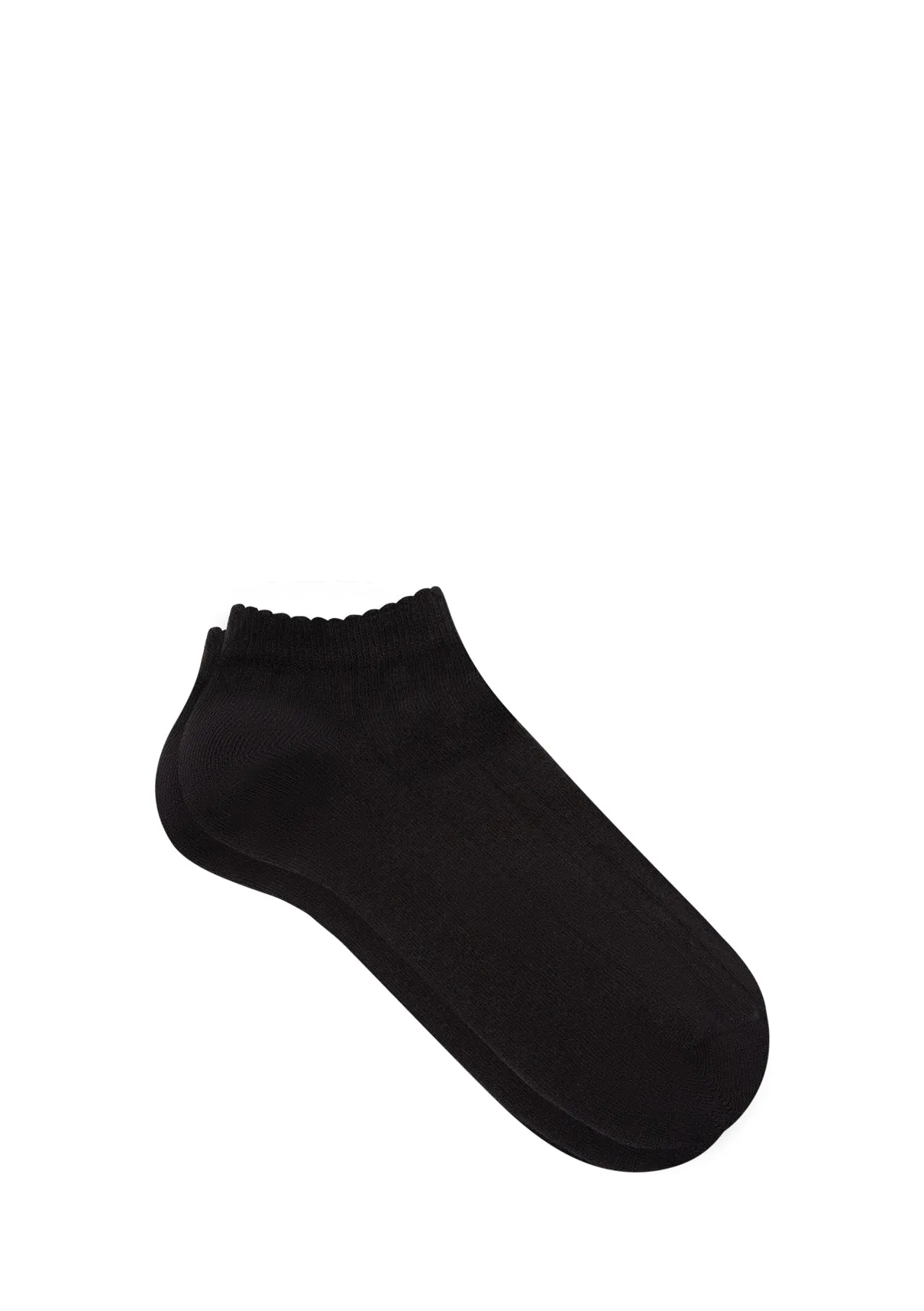 Black Ankle Socks