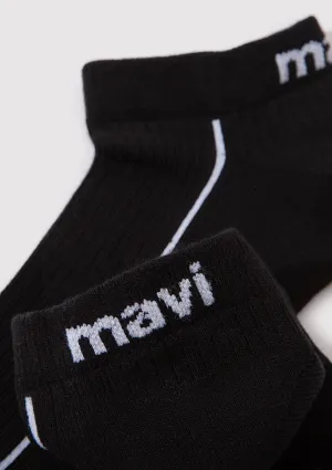Black Ankle Socks