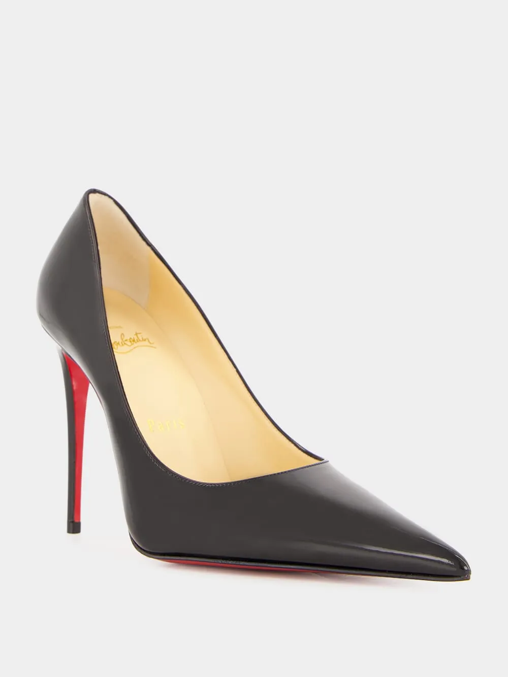 Black Kate Max Patent Leather Pumps