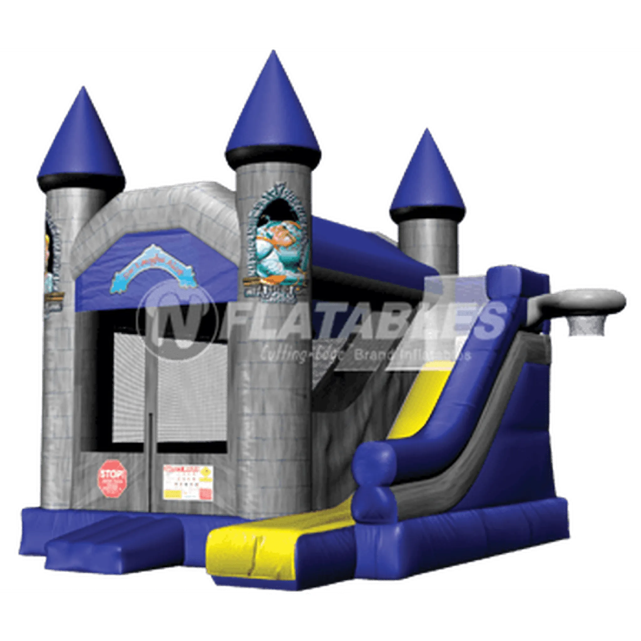 Blue Gray Castle 5-in-1 Combo