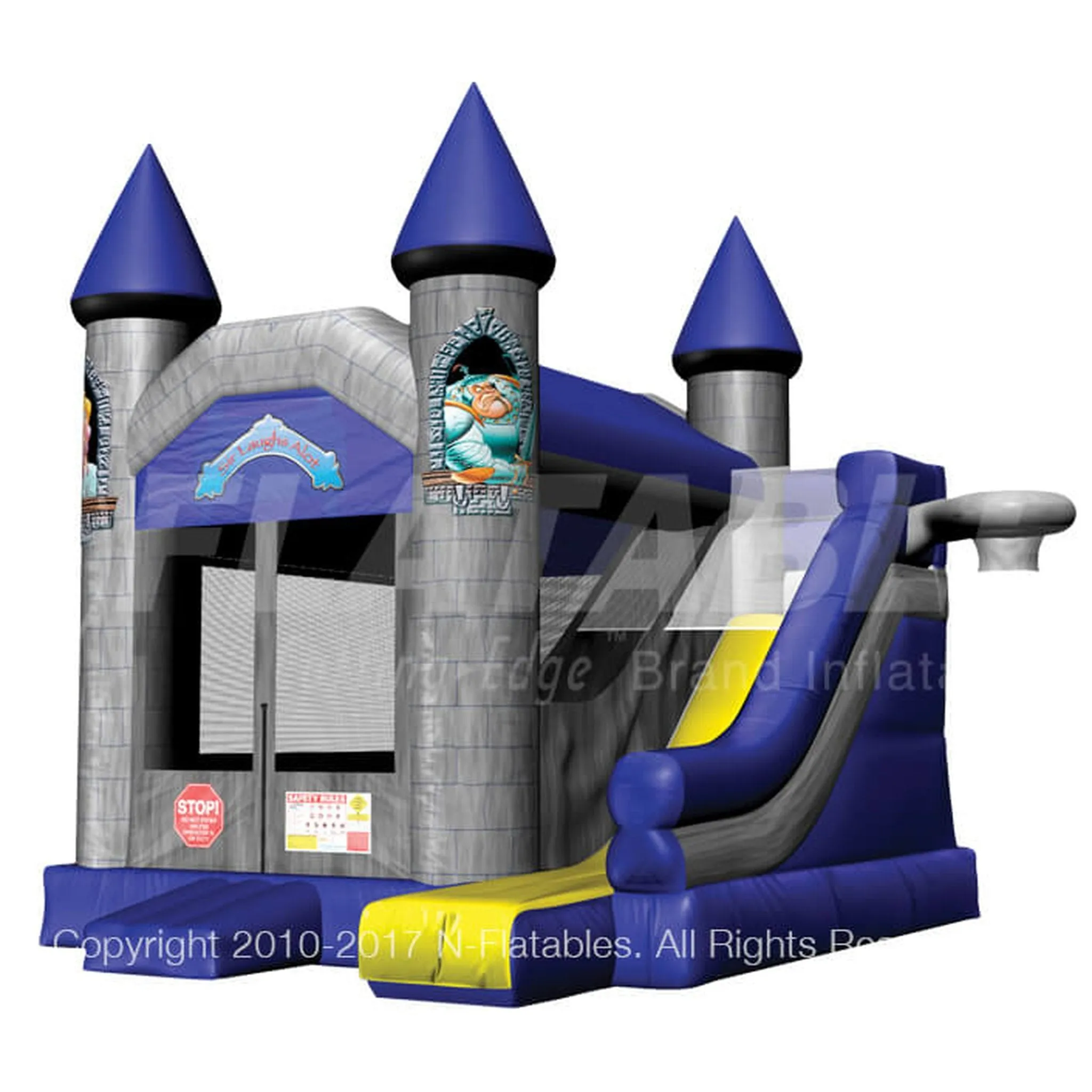 Blue Gray Castle 5-in-1 Combo