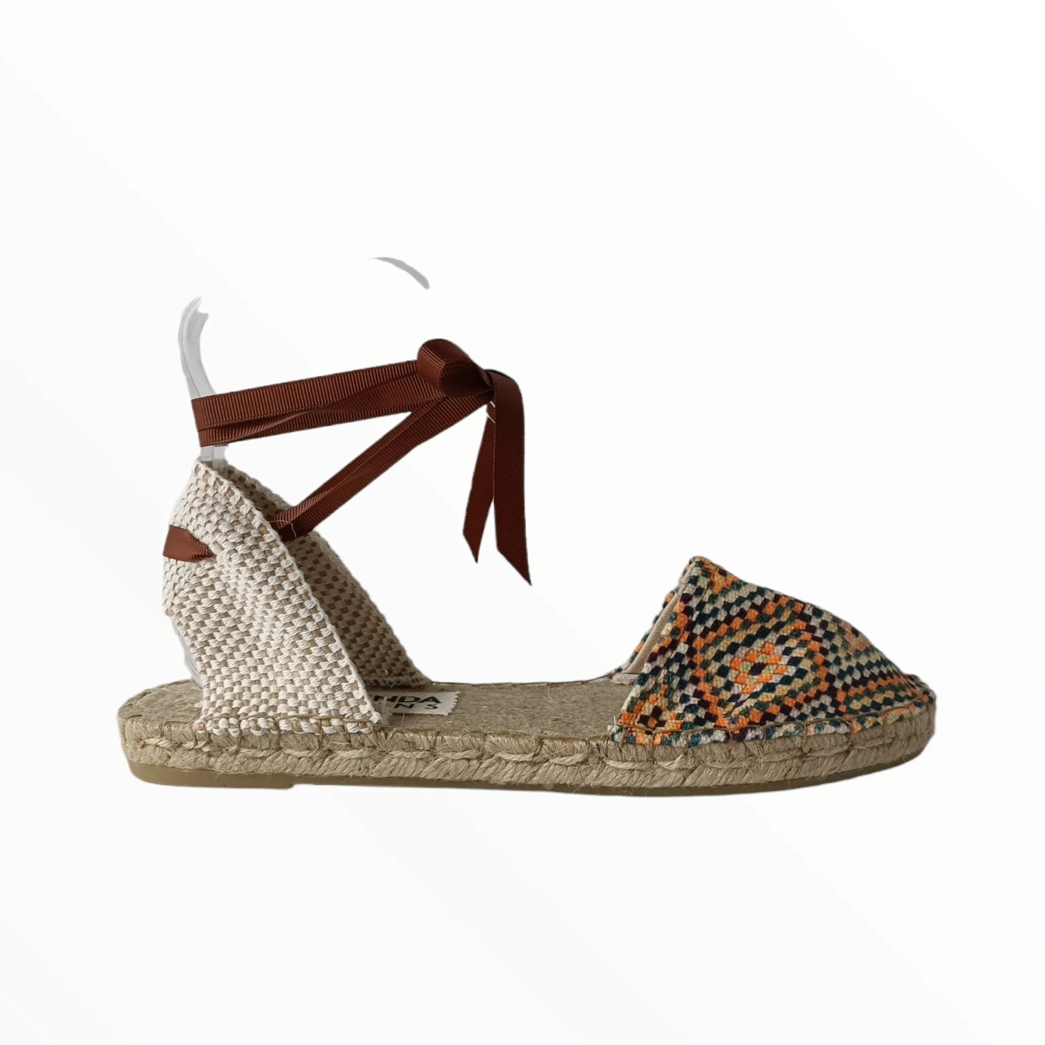 Boho  Print Vegan Espadrilles Sandals