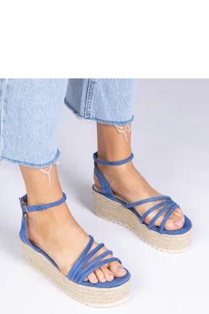 Buskin espadrille sandals on the Panola platform