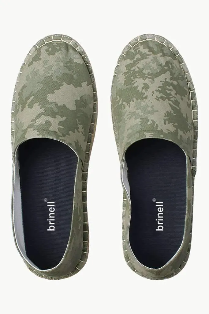 Camo Print Slip On Espadrilles