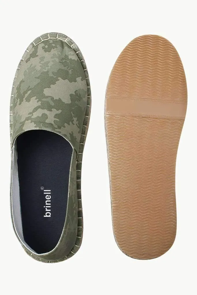 Camo Print Slip On Espadrilles