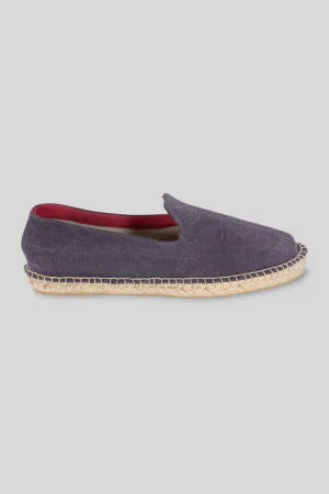 canvas espadrille blue