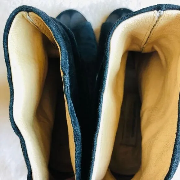 Chinese Laundry by Kristin Cavallari Black Suede Laurel Peep Toe Bootie