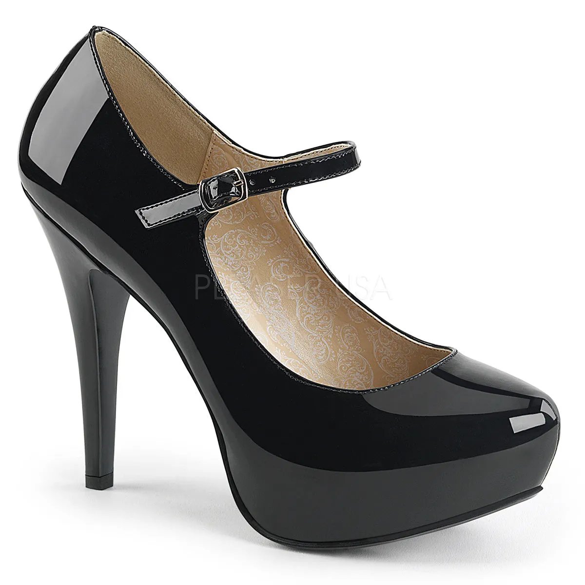 CHLOE-02  Black Patent