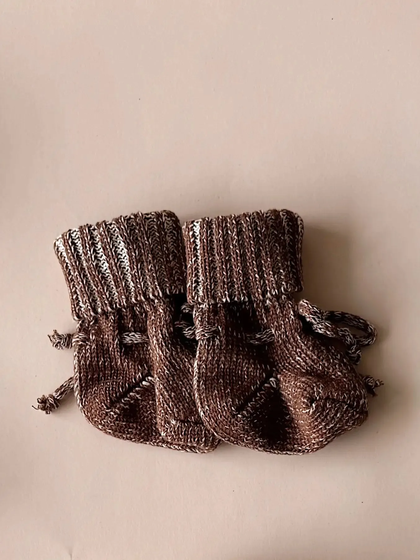 Chunky Cotton Bootie | Chocolate
