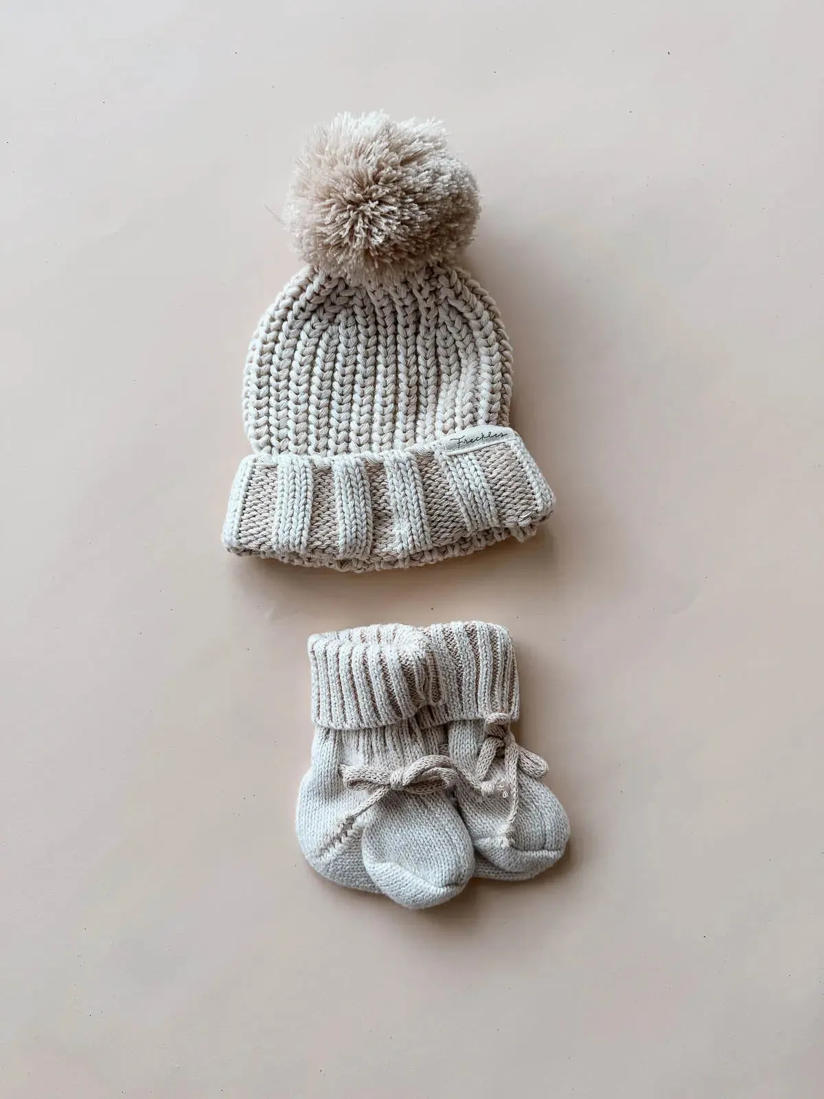 Chunky Cotton Bootie | Oat