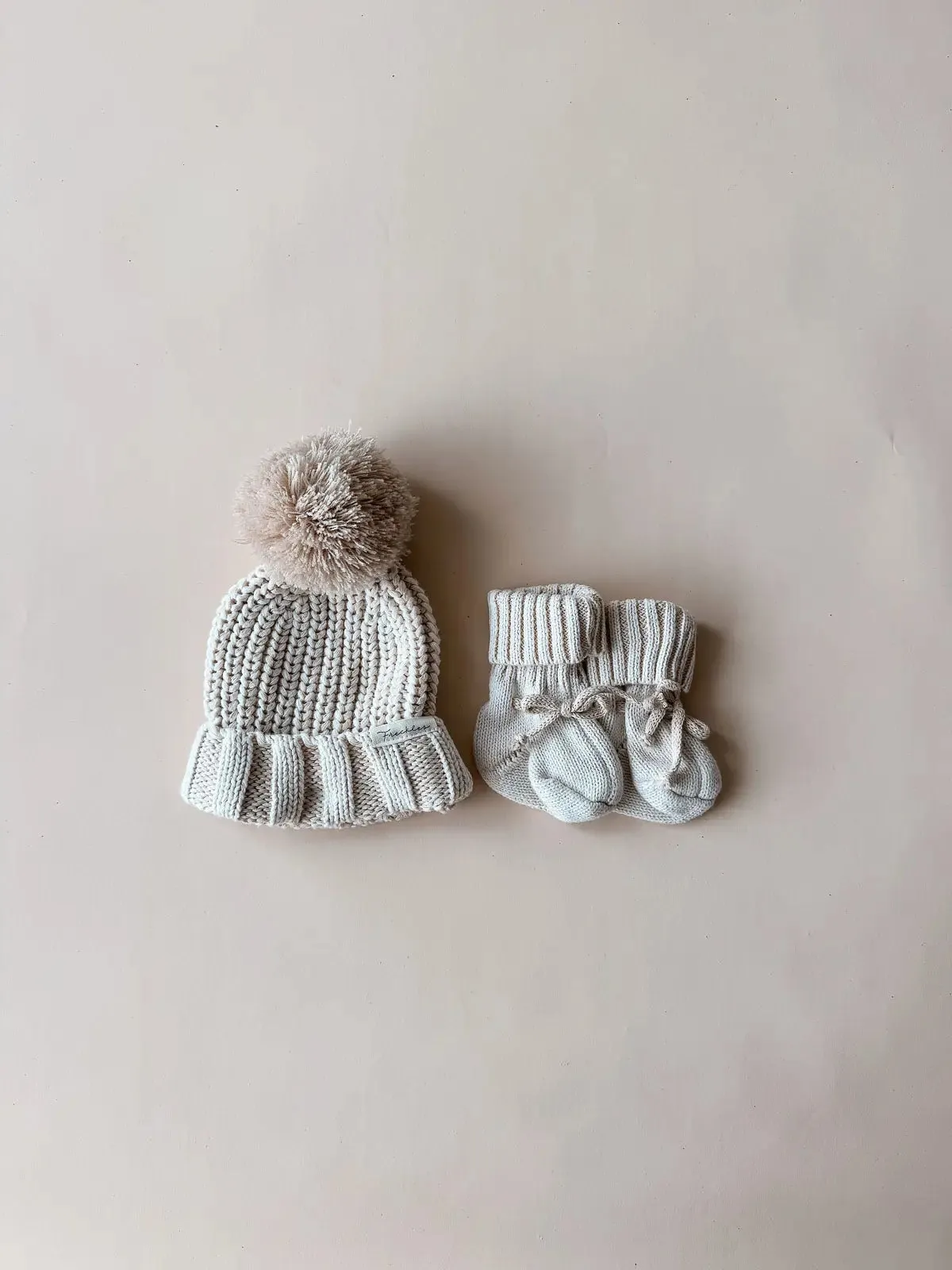 Chunky Cotton Bootie | Oat