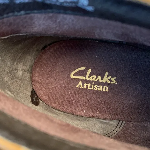 Clarks Artisan Alpine Melt Cognac Leather Booties, Size 11M