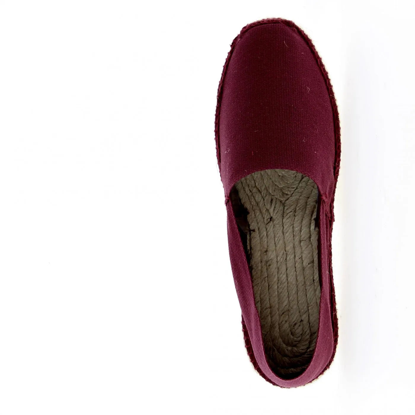 Classic Bordeaux Espadrilles | Hand-Sewn & 100% Made in France