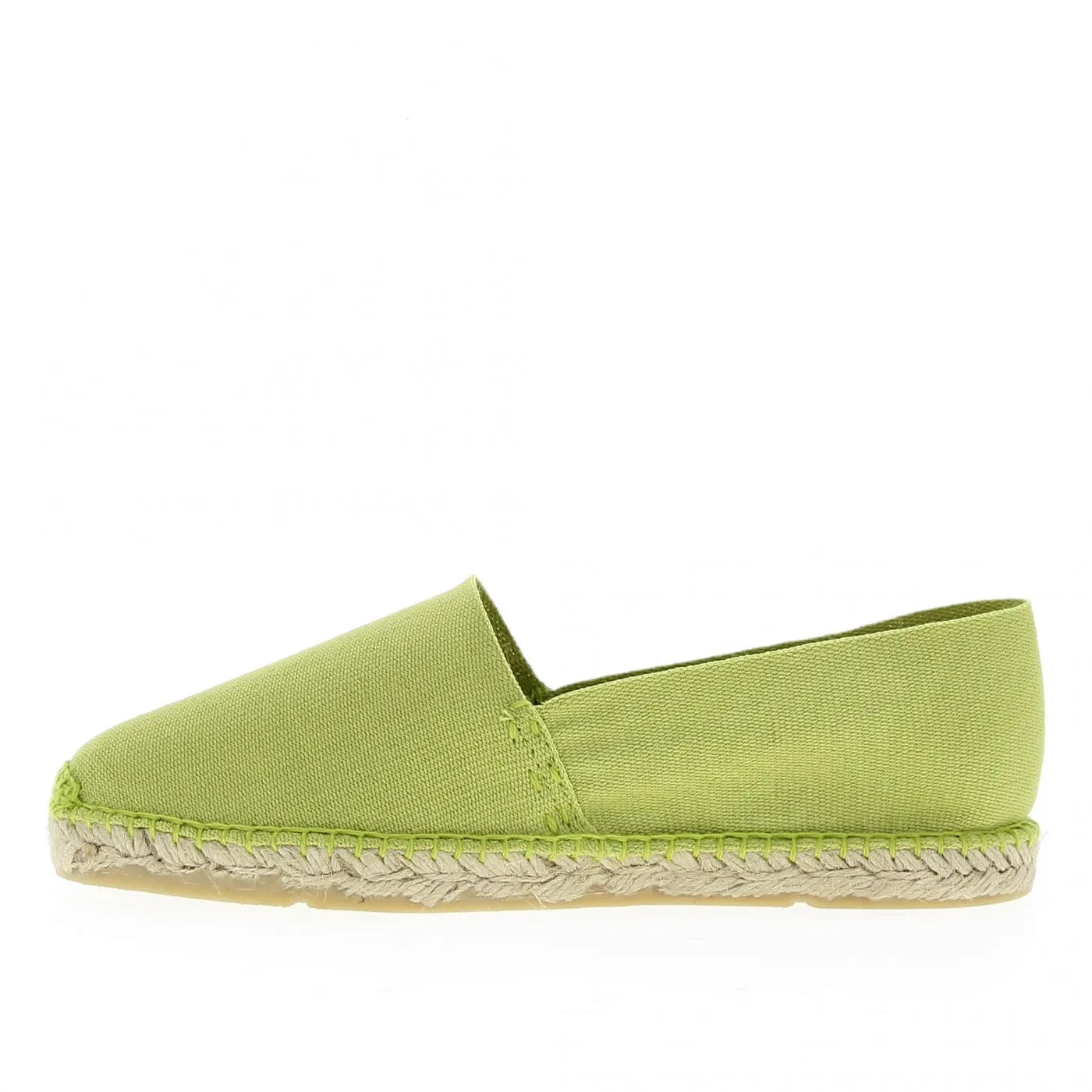 Classic Light Green Espadrilles | Hand-Sewn & 100% Made in France