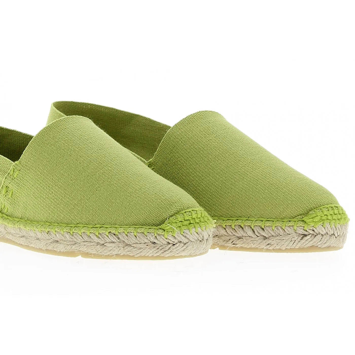 Classic Light Green Espadrilles | Hand-Sewn & 100% Made in France