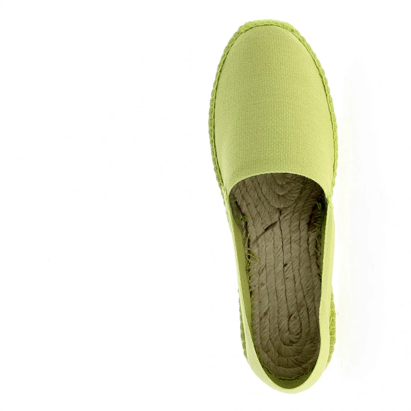 Classic Light Green Espadrilles | Hand-Sewn & 100% Made in France