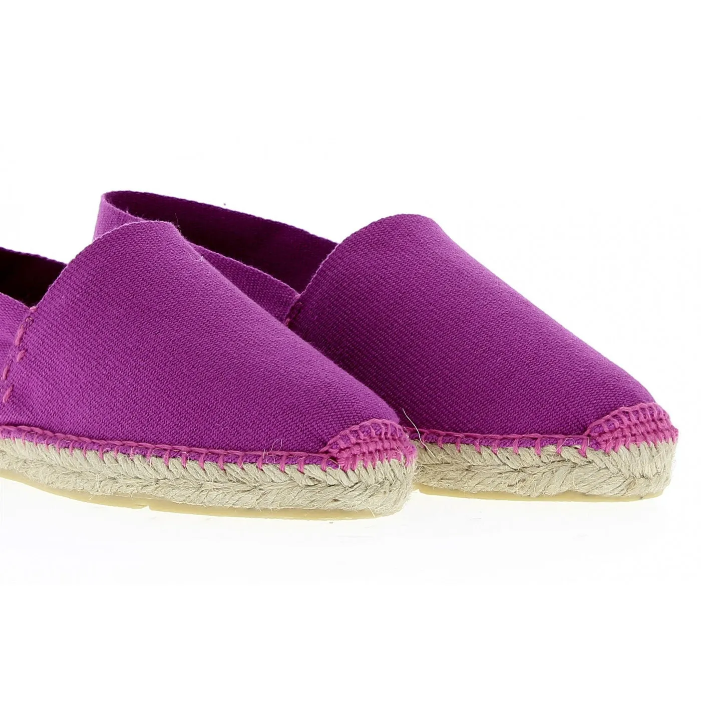 Classic Purple Pink Espadrilles | Hand-Sewn & 100% Made in France