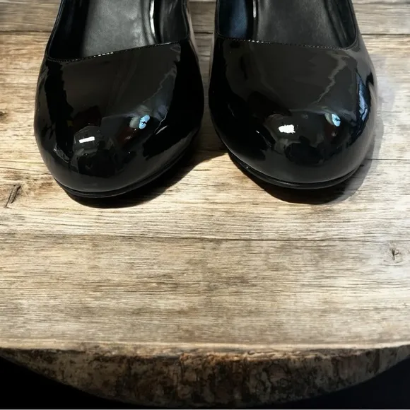 Cole Haan Black Patent Leather Heels 10B | Nike Air Comfort | 3.75” Pumps